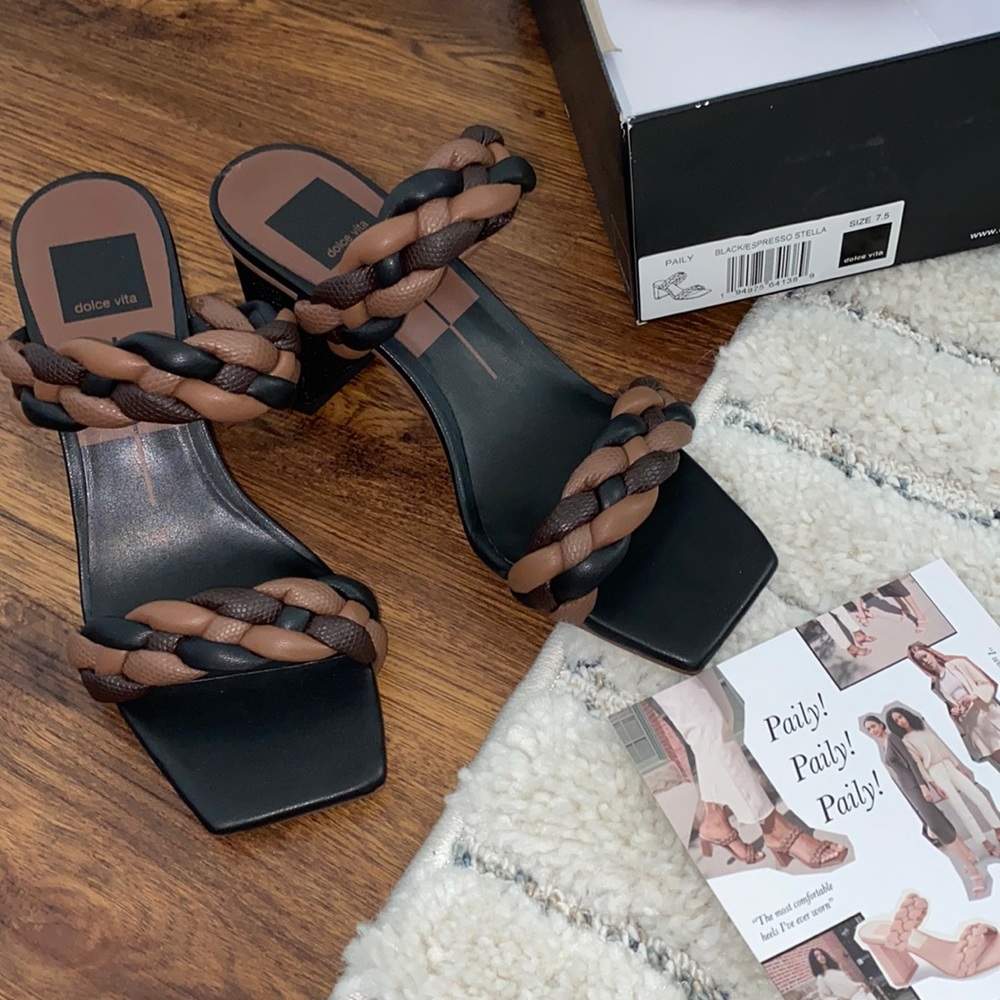 Dolce Vita Paily Heels Black Espresso
